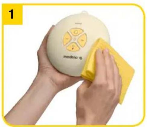 MEDELA Swing - Pulizia dell'unità motore - 1