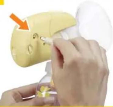 MEDELA Mini Electric - Werking op netstroomadapter - 1