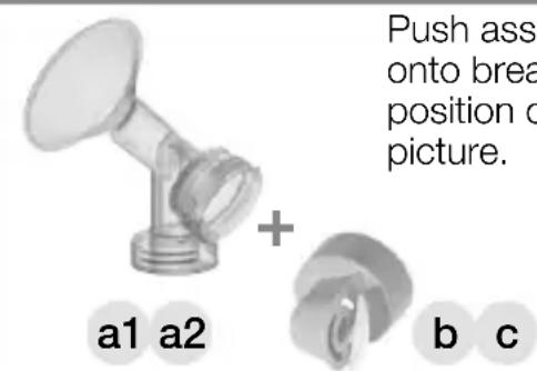 MEDELA Lactina - IV Assembly Instructions - 4