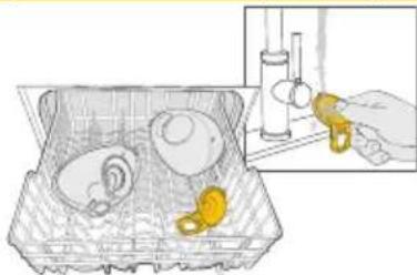 MEDELA Freestyle - Wash in dishwasher (maximum once per day) - 1