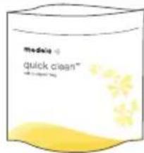 MEDELA Freestyle - Sanitize in microwave (before first use and once per day after use) - 1