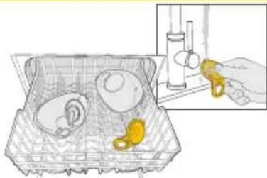 MEDELA Freestyle - Nettoyage au lave-vaisselle (une fois maximum par jour) - 1