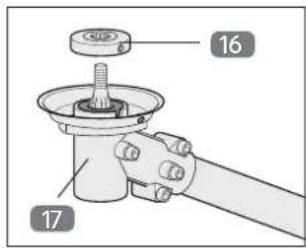 Gardenline GLBC 431 AS - Üzemelés vágószállal: A damilorsó felszerelése - 1