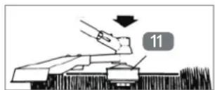 Gardenline GLBC 431 AS - FIGYELMEZTETÉS! Sérülésveszély! - 1