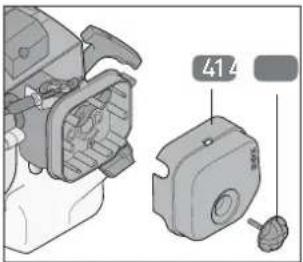 Gardenline GLBC 431 AS - Replacez le couvercle et revissez-le. Régler le câble d'accélérateur - 1