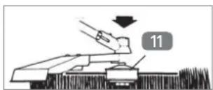 Gardenline GLBC 431 AS - WARNUNG! Verletzungsgefahr! - 1