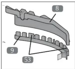 Gardenline GLBC 431 AS - Funzionamento con il filo di taglio: Montaggio della bobina - 3