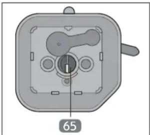 Gardenline GLBC 431 AS - vTegye vissza a fedelet és csavarozza rá a csavarral. A gázhuzal beállítása - 2