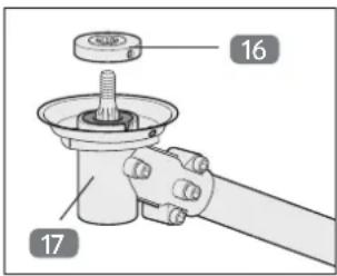 Gardenline GLBC 431 AS - Funzionamento con le lame di taglio: Montaggio della lama di taglio - 1