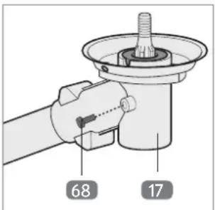 Gardenline GLBC 431 AS - Getriebe schmieren - 1