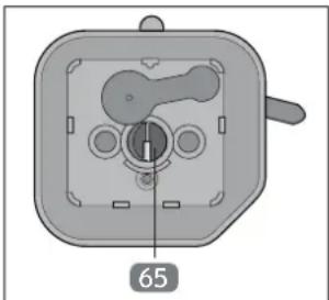 Gardenline GLBC 431 AS - Rimettere il coperchio e fissarlo con la vite. Posizionare il cavo della leva del gas - 2
