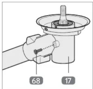 Gardenline GLBC 431 AS - Graisser la transmission - 1