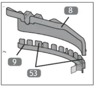 Gardenline GLBC 431 AS - Betrieb mit Schnittfaden: Montage der Fadenspule - 3