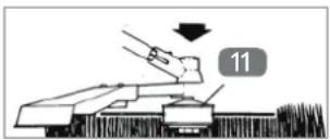Gardenline GLBC 431 AS - AVVERTENZA! Pericolo di ferimento! - 1