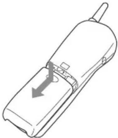 SYLVANIA ST88245 - INSTALLING THE HANDSET BATTERY PACK - 1