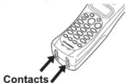 SYLVANIA ST88245 - CLEANING THE BATTERY CONTACTS - 1