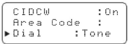 SYLVANIA ST88245 - CHOOSE THE DIALING MODE - 2