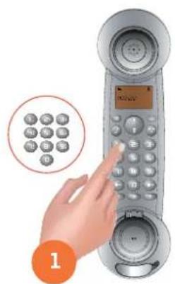 SAGEMCOM Sixty 60 - Émission d'un appel - 1