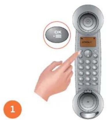 SAGEMCOM Sixty 60 - Restauration des réglages par défaut du combiné et de la base - 1