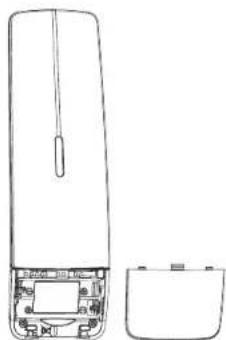 ESSENTIELB Mirage 15.2 BT - Insertion des piles - 1