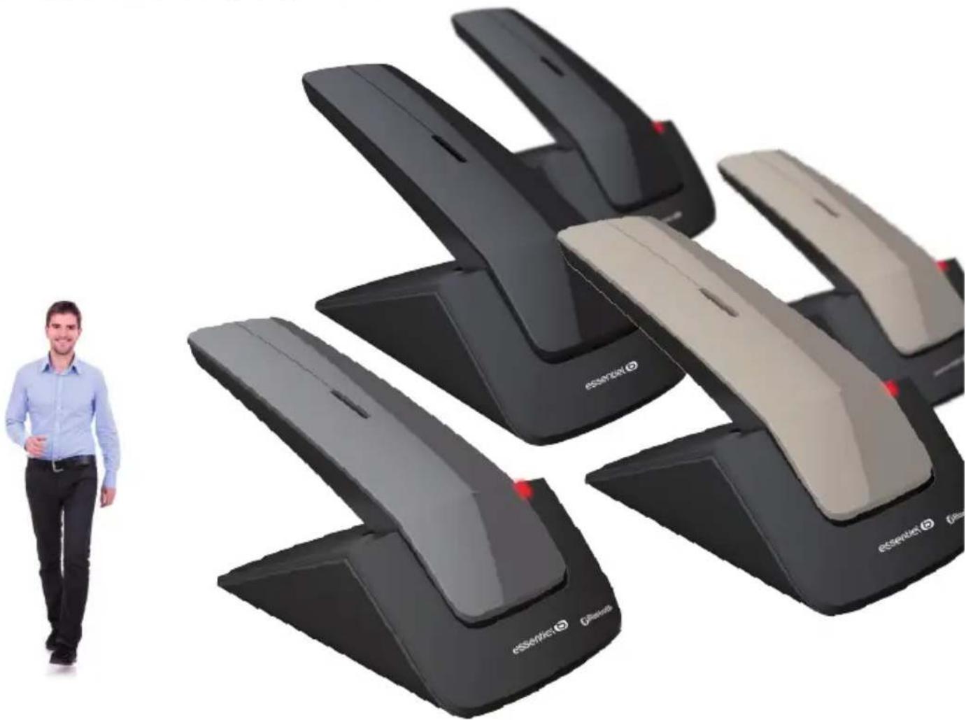 ESSENTIELB Mirage 10.1 - Téléphone sans fil / Bluetooth®/ répondeur - 1
