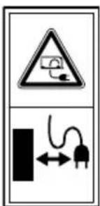 Herkules MB 470 EW - Signification des symboles apposés sur l'appareil - 7