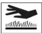 MTD WST 5522 - Symbols on the appliance - 6