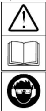 MTD WST 5522 - Symbols on the appliance - 1