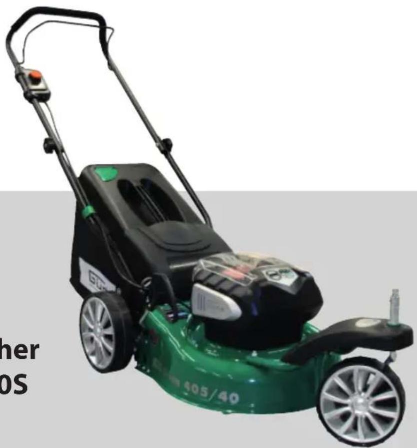 Güde TRIKE 405403.0S - Originalbetriebsanleitung - Akku Rasenmacher - 2