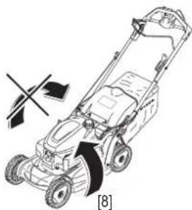 Honda HRX476C - Precaution: - 2