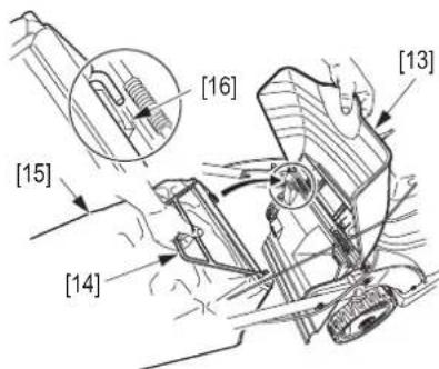 Honda HRX476C - Grass catcher fitting: - 1