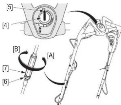 Honda HRX476C - AJUSTE DEL CABLE SELECT DRIVE - 2