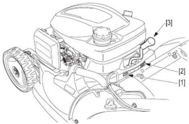 Honda HRX476C - EINSTELLUNG DER VARIABLEMULCHING-FUNKTION - 2