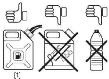Honda HRX476C - Remisage du carburant - 1