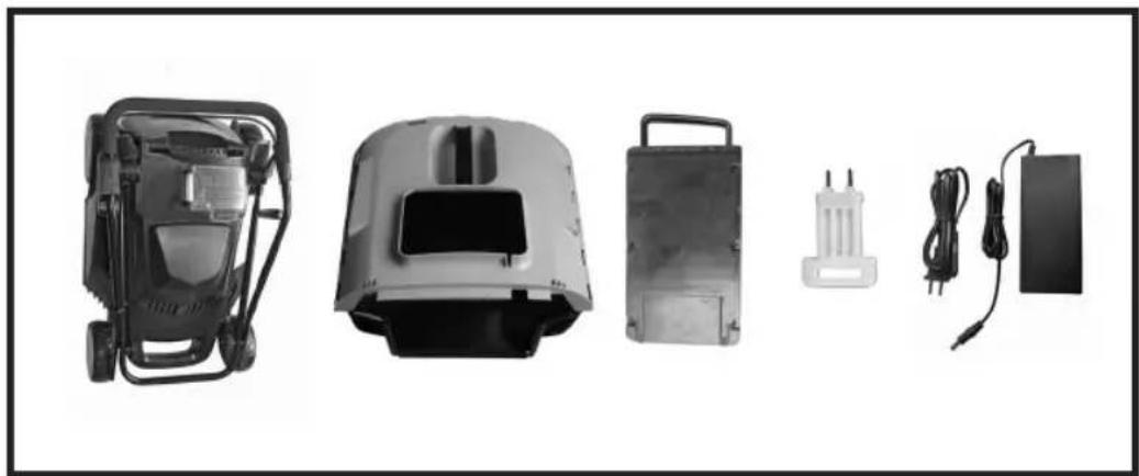 Gardenline GLAR 36 Li - ATTENZIONE - 1