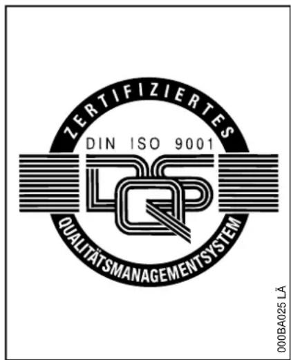 STIHL SH 56 - Certificado de calidad - 1