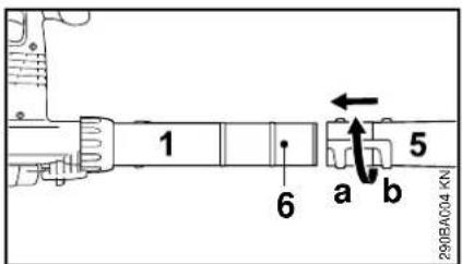 STIHL SH 56 - Mounting the Nozzle - 1