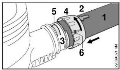 STIHL SH 56 - Klargøring af blæsemaskine - 1