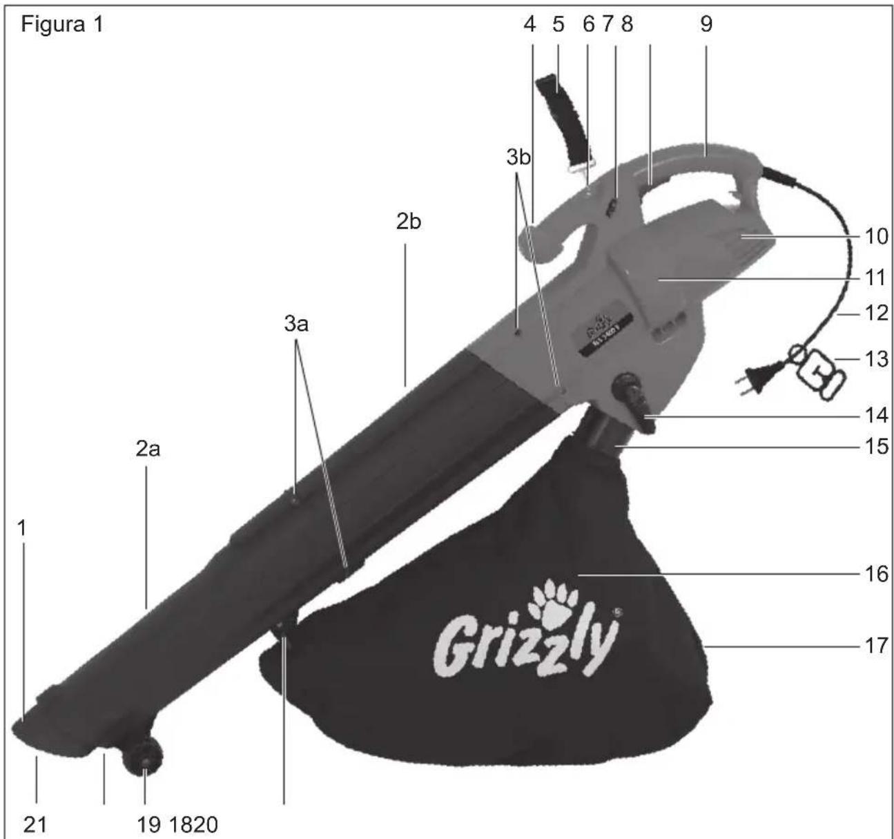 Grizzly ELS 2402 E - Vista de Conjunto - 1