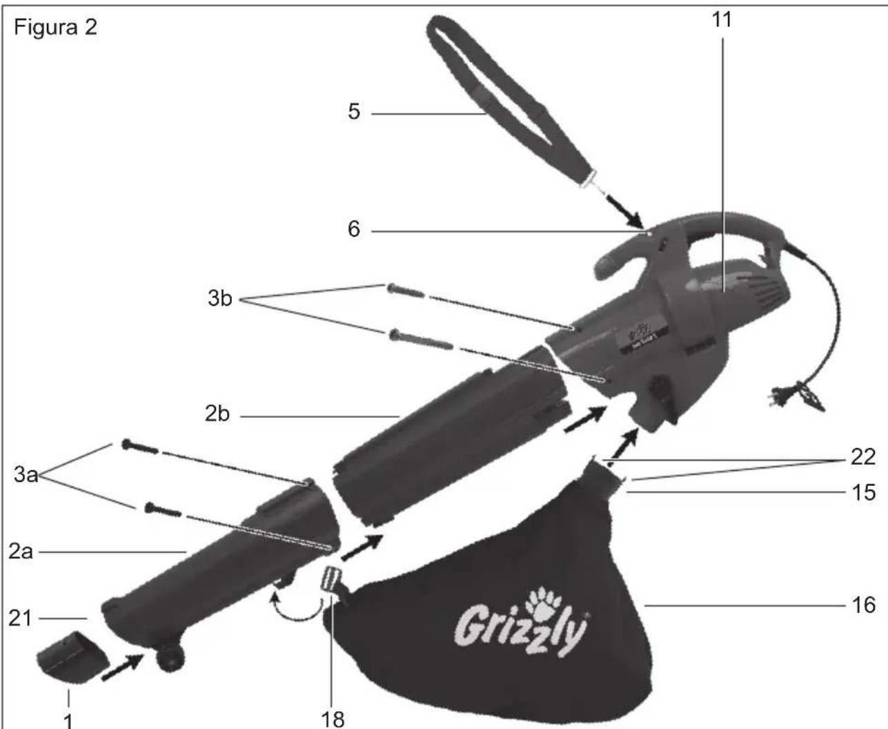 Grizzly ELS 2402 E - Montagem - 2