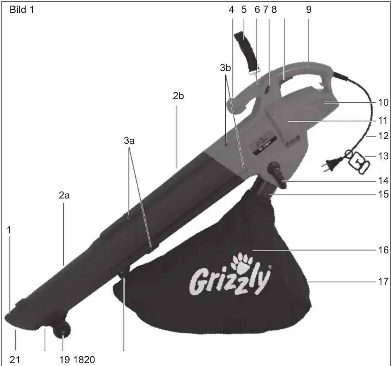 Grizzly ELS 2402 E - Übersicht - 1
