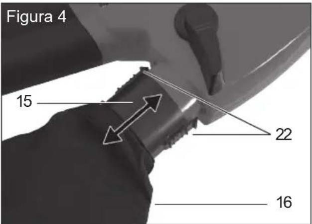Grizzly ELS 2402 E - Modalità di uso Aspirazione: - 1