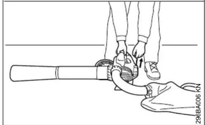 STIHL BG 86 - Drehknopf einstellen - 4
