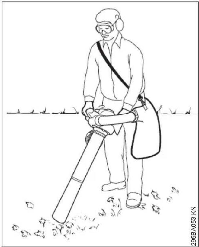 STIHL BG 66 - Saugeinrichtung anwenden - 1