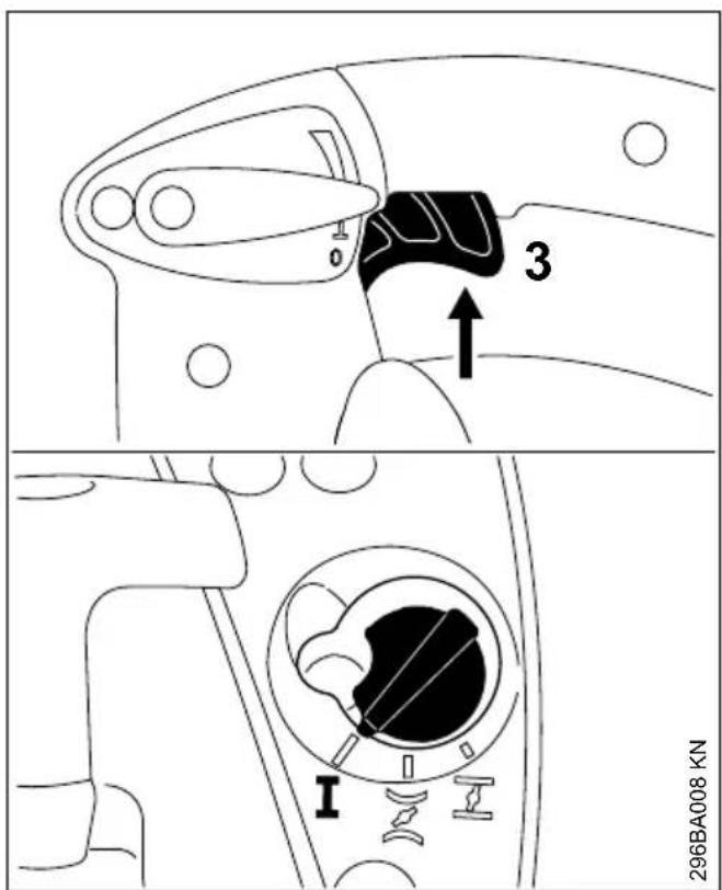STIHL BG 66 - Non appena il motore è partito - 1