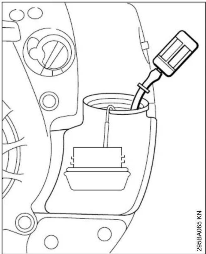 STIHL BG 56 - Sostituzione della succhieruola del carburante - 1