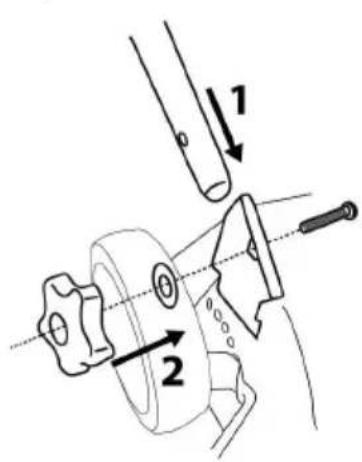 Greatland GL TO 175 SUB 51 SP 4in1 - IMPORTANT ! Positionner impératifement la poignée du lanceur dans son crochet support avant toute utilisation. - 1