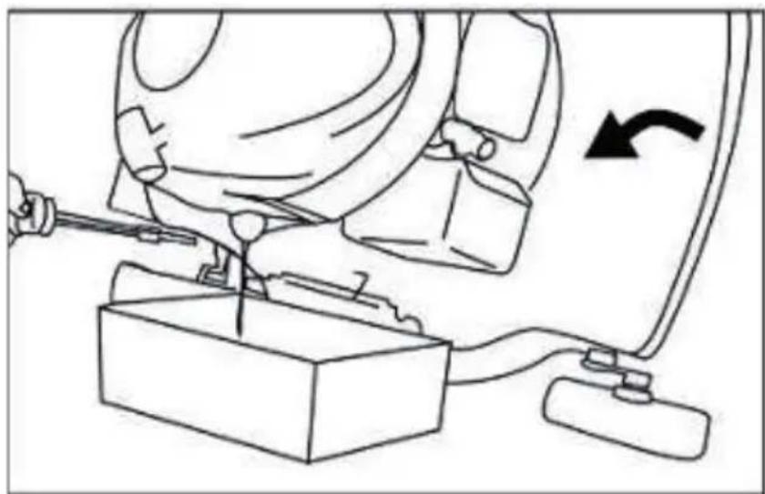 Greatland GL TO 175 SUB 51 SP 4in1 - Vidange de l'huile moteur (effectuer cette opération à chaud) - 1