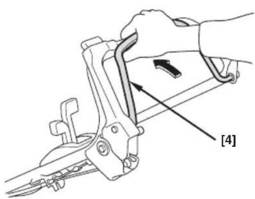 Honda HRB536C - Réglage du cable d'embrayage (HXE) - 3