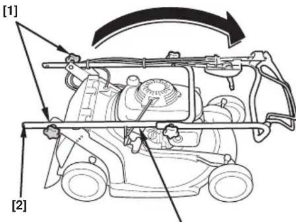 Honda HRB536C - Rangement du guidon - 1